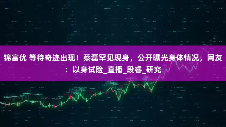 锦富优 等待奇迹出现！蔡磊罕见现身，公开曝光身体情况，网友：以身试险_直播_段睿_研究