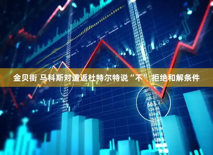 金贝街 马科斯对遣返杜特尔特说“不” 拒绝和解条件