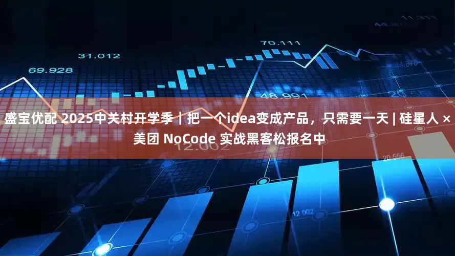 盛宝优配 2025中关村开学季｜把一个idea变成产品，只需要一天 | 硅星人 × 美团 NoCode 实战黑客松报名中