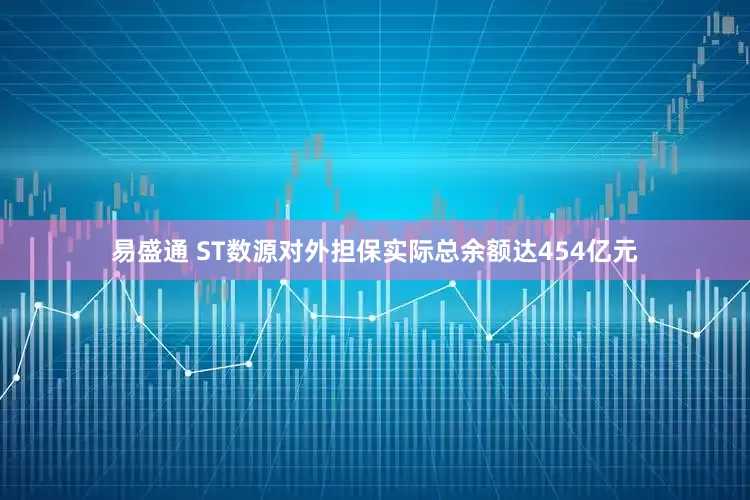 易盛通 ST数源对外担保实际总余额达454亿元